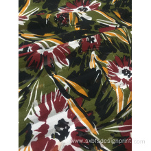 Polyester Stripe Printing Woven Fabric